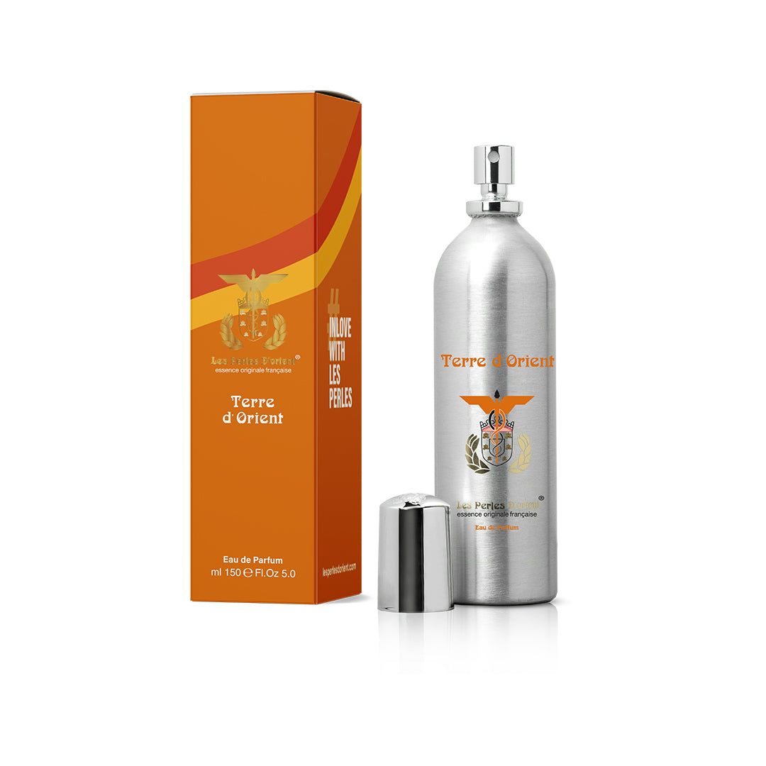 Les Perles | Aluminum Parfum TERRE D'ORIENT Men Eau De Parfum Spray 150ml | LP2081