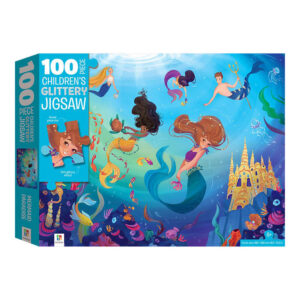 Hinkler Πάζλ Touch And Feel: Mermaids Glittery 100 Piece Jigsaw (TJ-1)