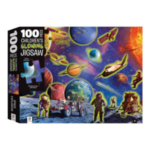 Hinkler Touch And Feel: Space Explorers Glowing 100 Pie (TJ-8)