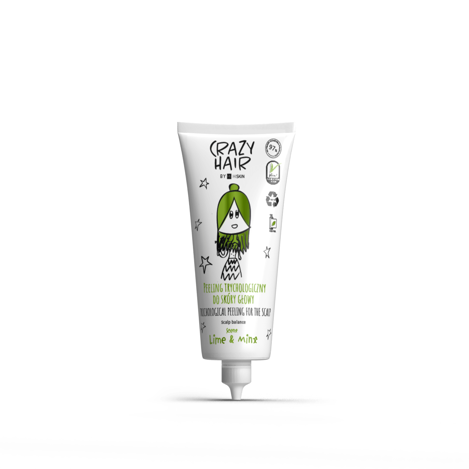 Trichological Peeling For The Scalp Lime &amp; Mint 100ml | Crazy Hair