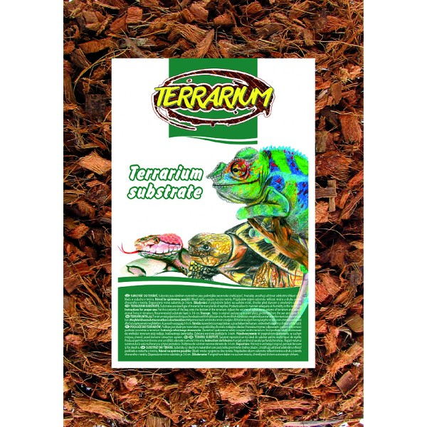 Υπόστρωμα Ερπετών Για Terrarium Από Τσιπς Καρύδας 4L