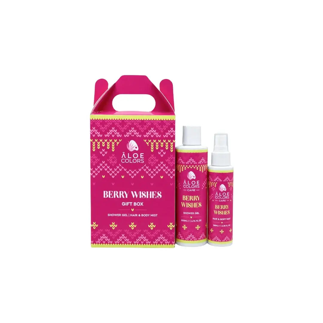 The Berry Wishes Gift Box - Shower Gel + Hair & Body Mist | Aloe+ Colors
