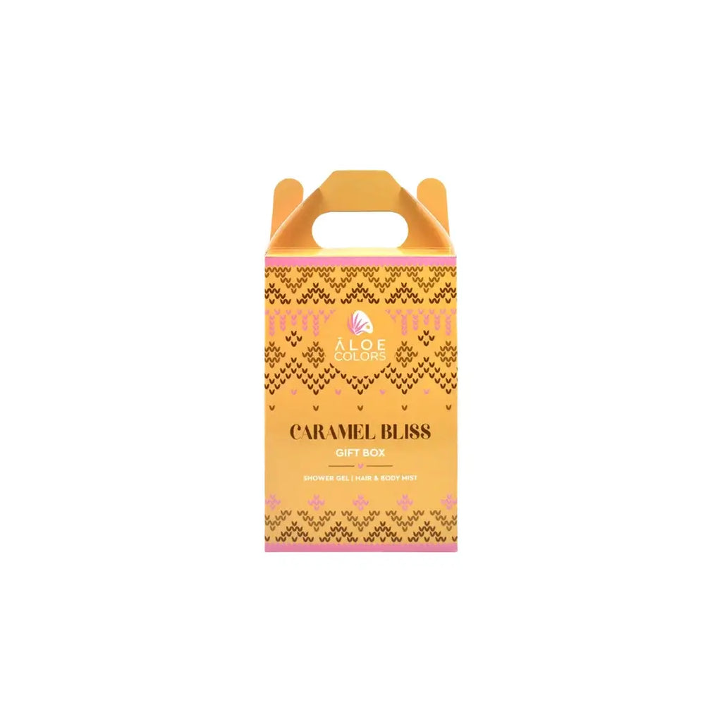 The Caramel Bliss Gift Box - Shower Gel + Hair & Body Mist | Aloe+ Colors