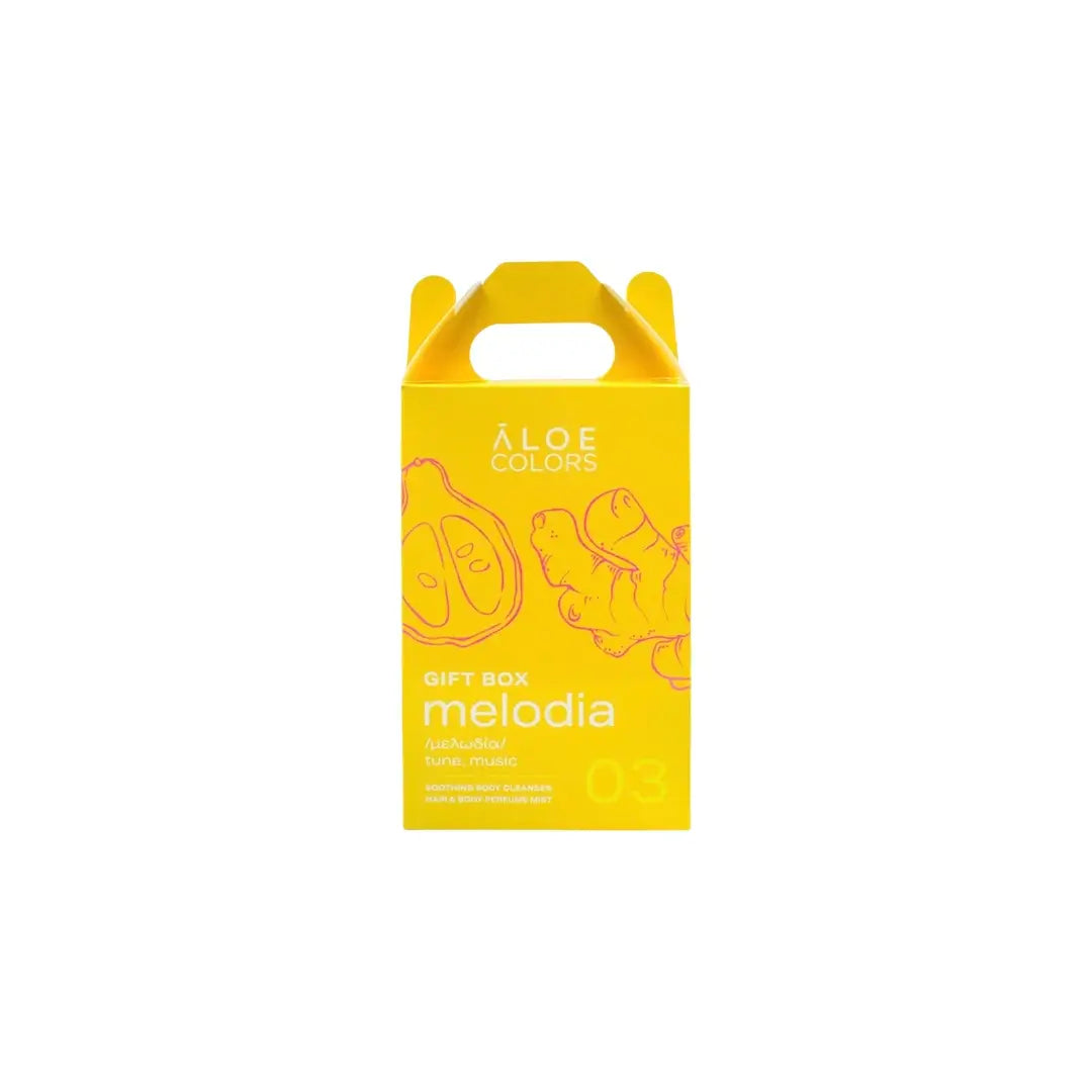 The Melodia Gift Box - Body Cleanser + Hair & Body Mist | Aloe+ Colors