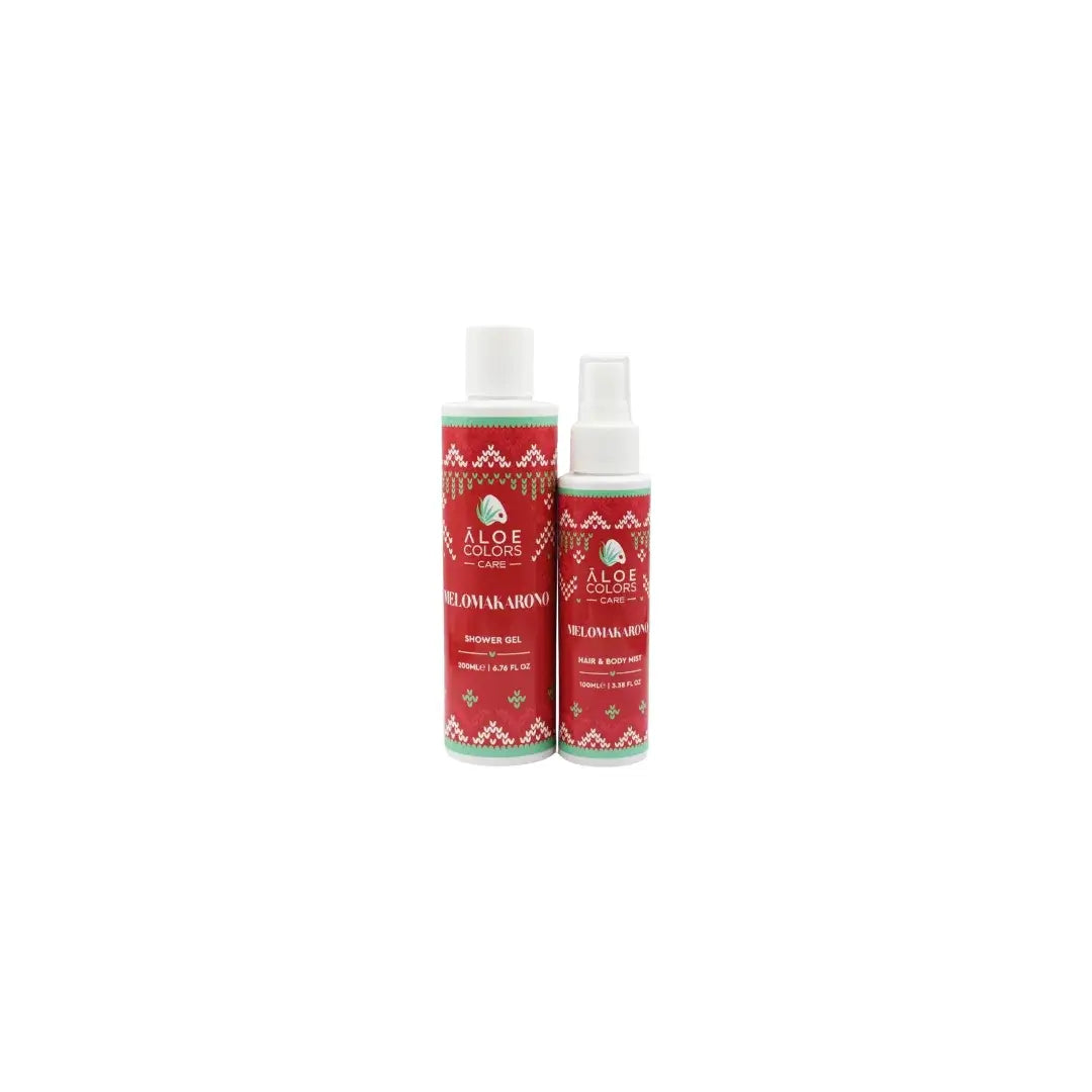 The Melomakarono Gift Box - Shower Gel + Hair & Body Mist | Aloe+ Colors