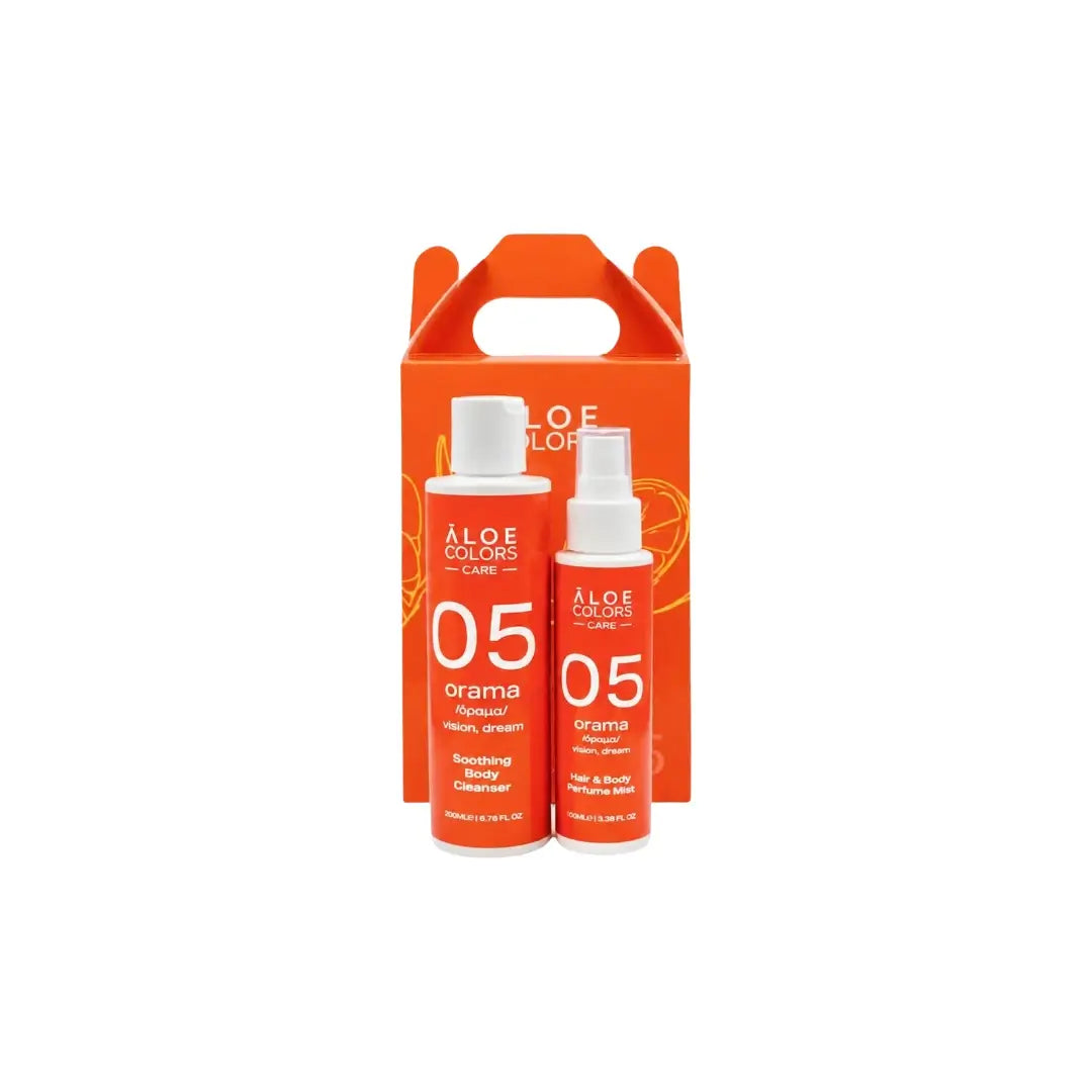 The Orama Gift Box - Body Cleanser + Hair & Body Mist | Aloe+ Colors