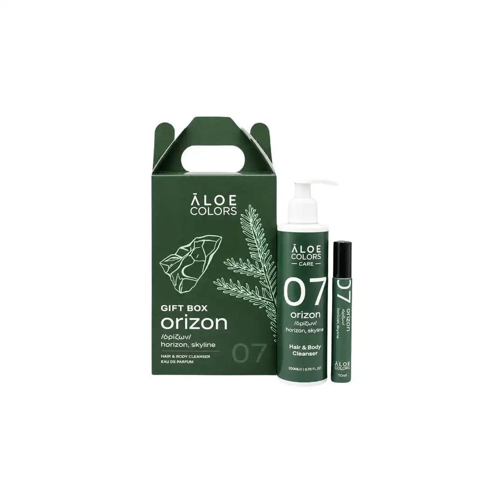 The Orizon Gift Box - Hair & Body Cleanser + Eau De Parfum | Aloe+ Colors