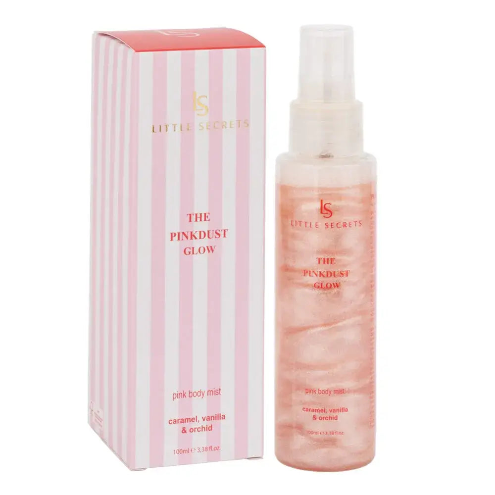 The PinkDust Glow - Body Mist Με Γκλίτερ | Little Secrets