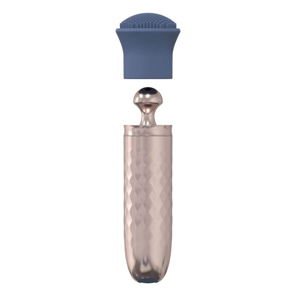 Loveline - The Thrill 10 Speed Intechangable Vibrator | Shots