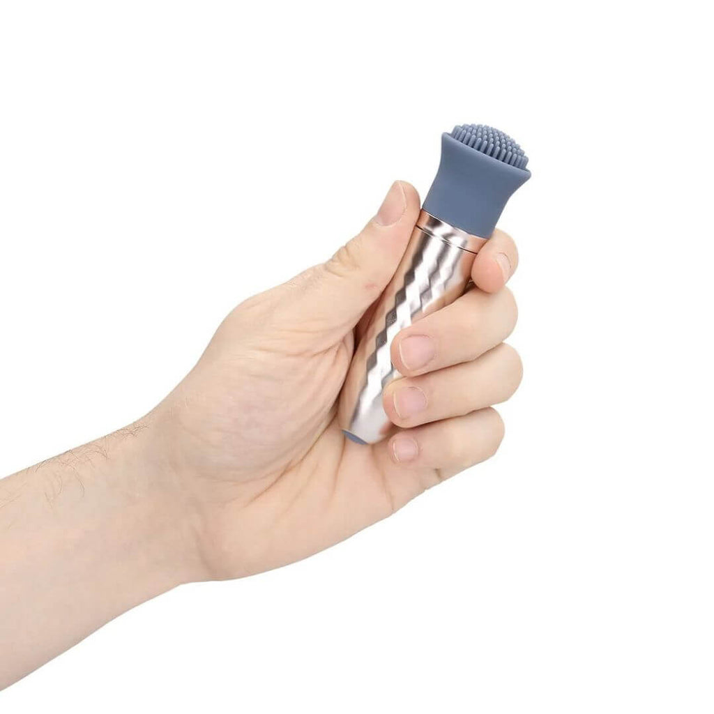 Loveline - The Thrill 10 Speed Intechangable Vibrator | Shots