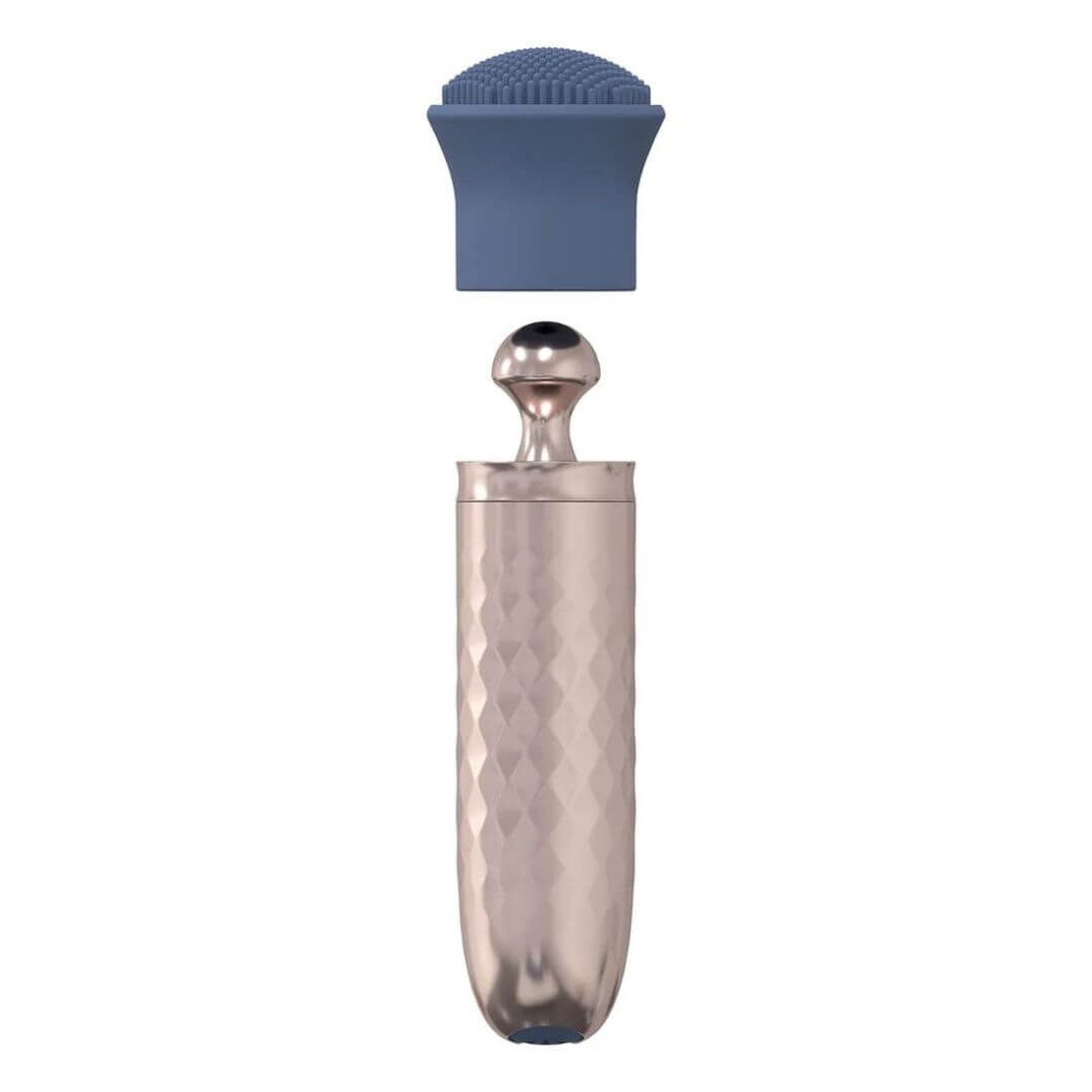 Loveline - The Thrill 10 Speed Intechangable Vibrator | Shots