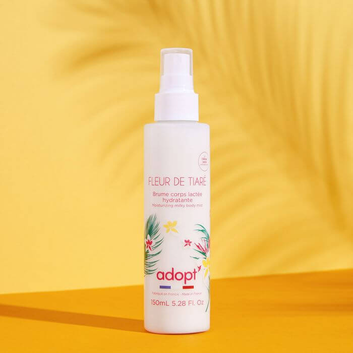 Moisturizing Milky Body Mist Fleur de tiare 150ml Adopt