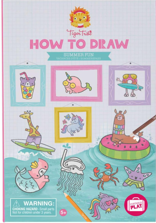 Tiger Tribe How To Draw - Summer Fun Drawing Set BER-3760276