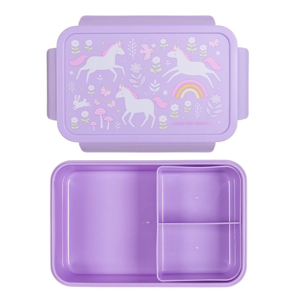 A little lovely company Δοχείο φαγητού Bento Lunch box Unicorn Dreams BBUDPU70