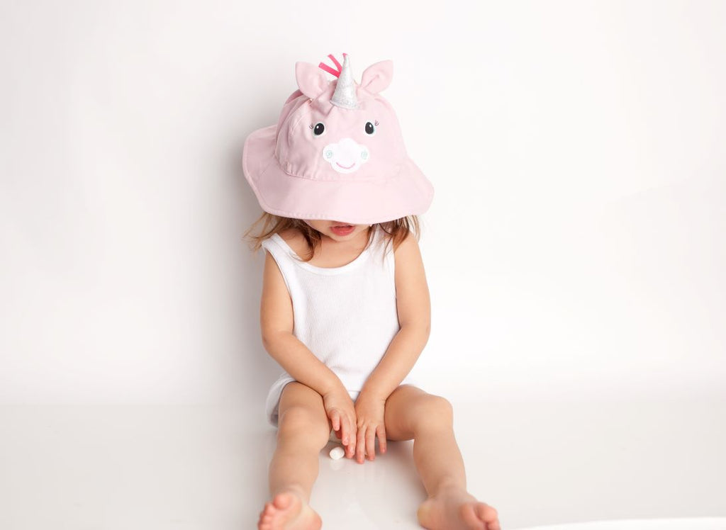 Zoocchini Αντηλιακό Καπέλο UPF50+ Μονόκερος ZOO15014
