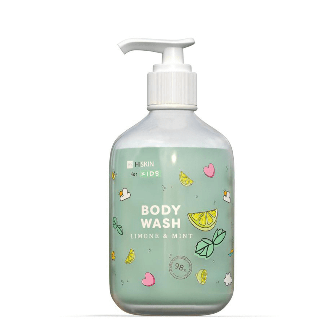 Body Wash Lemon &amp; Mint 400ml | HISKIN FOR KIDS