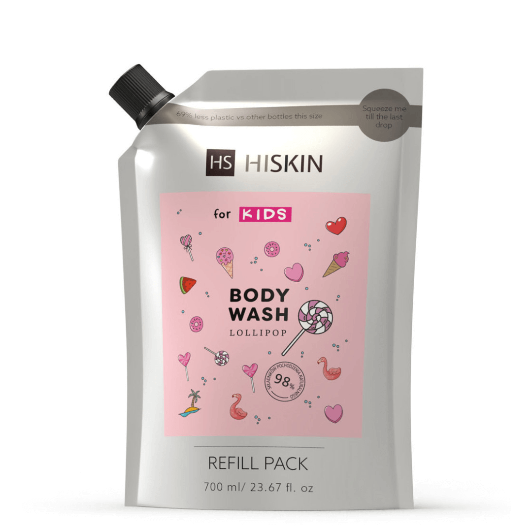 Body Wash Lollipop 700ml Refill | HISKIN FOR KIDS