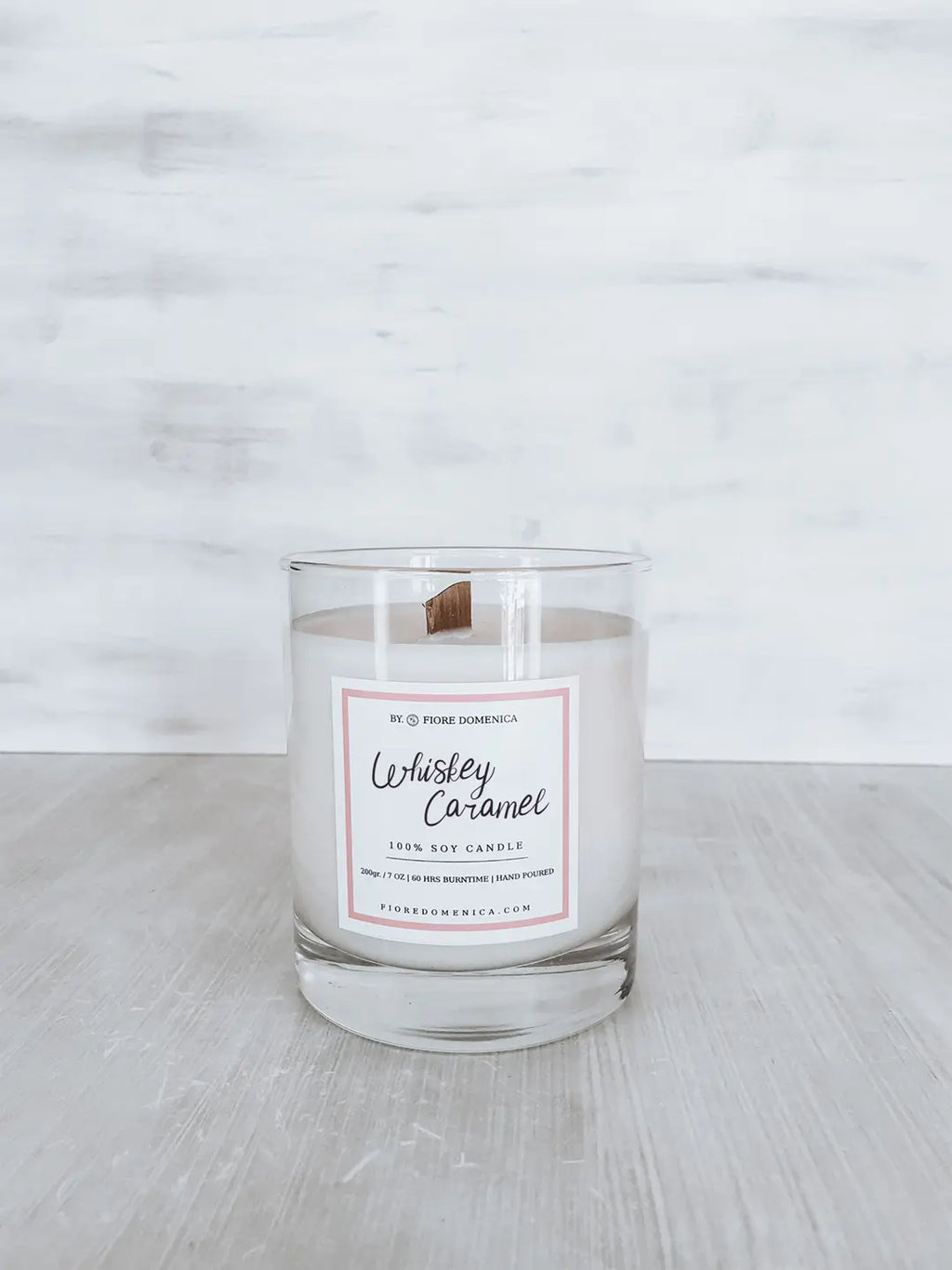 Κερί σόγιας Whiskey Caramel