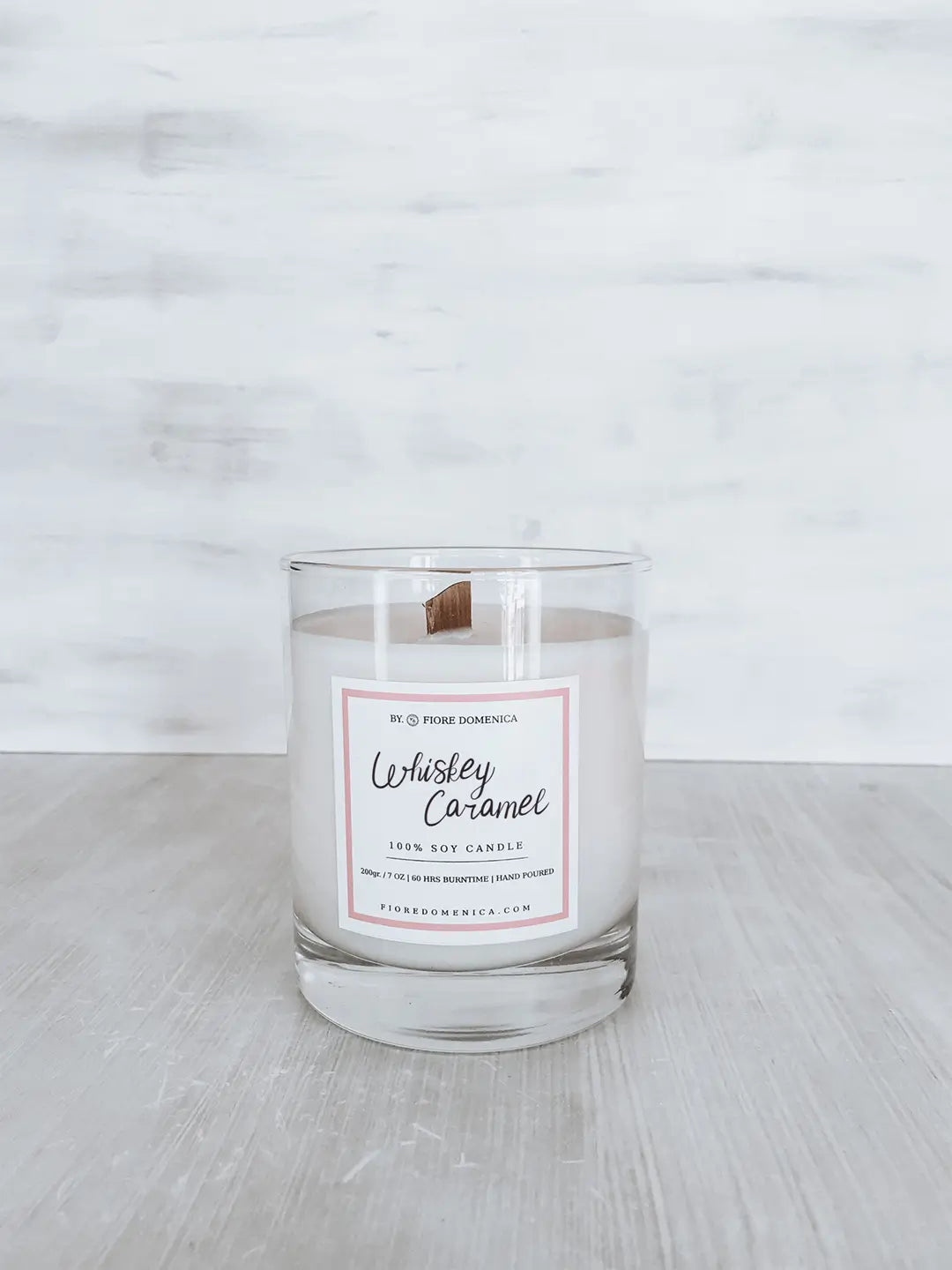 Κερί σόγιας Whiskey Caramel