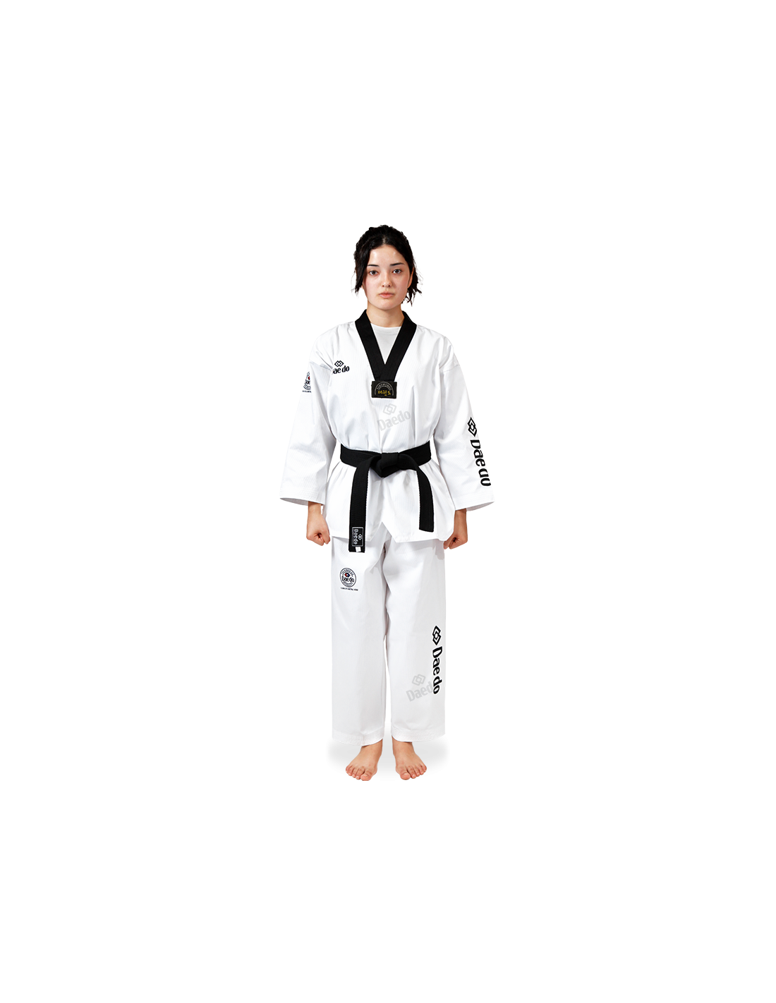 WTF "Seoul" Dobok Black Collar (CE)