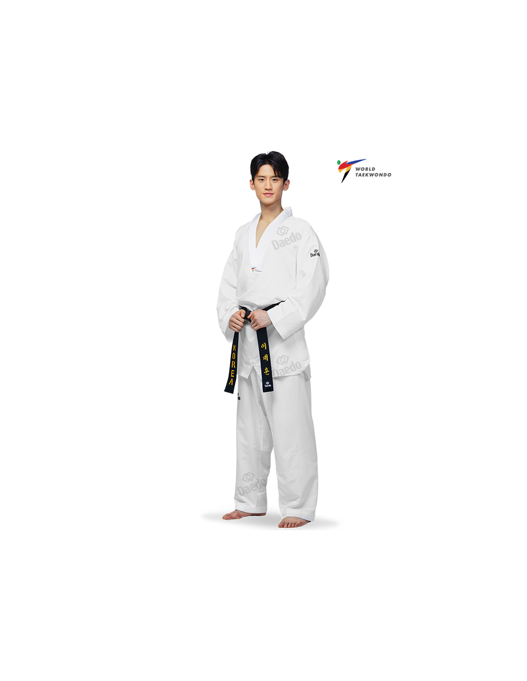 WT Ultra Competition Dobok - White Neck (CE)