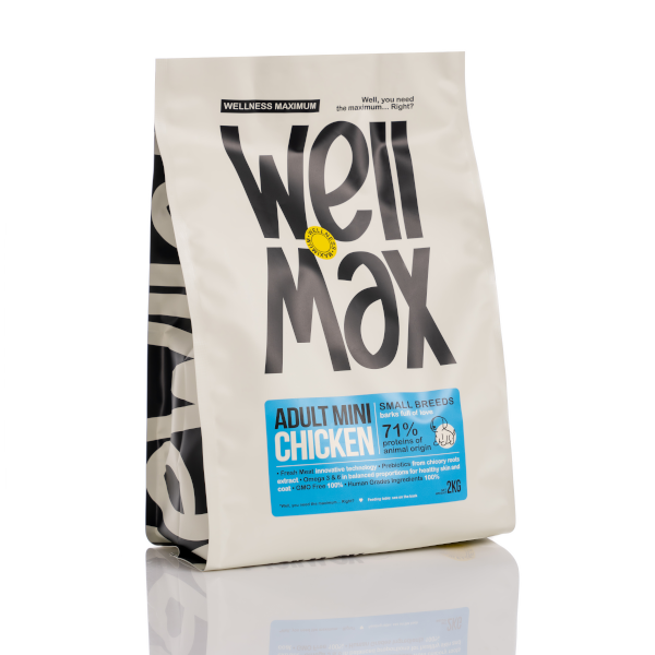 Ξηρά Τροφή Σκύλου WellMax Adult Mini Chicken 5kg