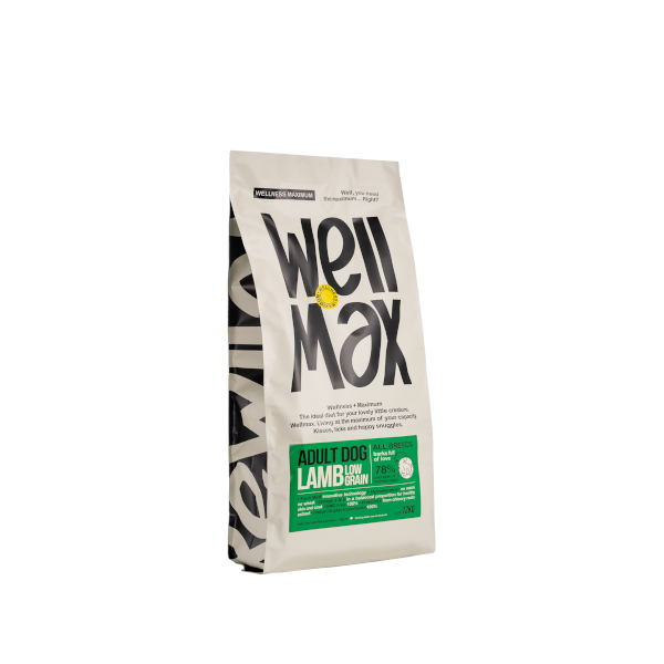 Wellmax Adult Lamb 12kg + ΔΩΡΟ 2 Μπολ Μελαμίνης Αξίας 16,00€
