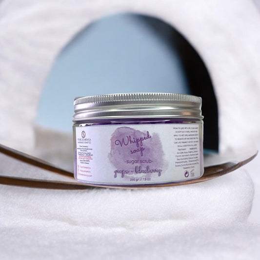 Whipped Sugar Scrub Grapes