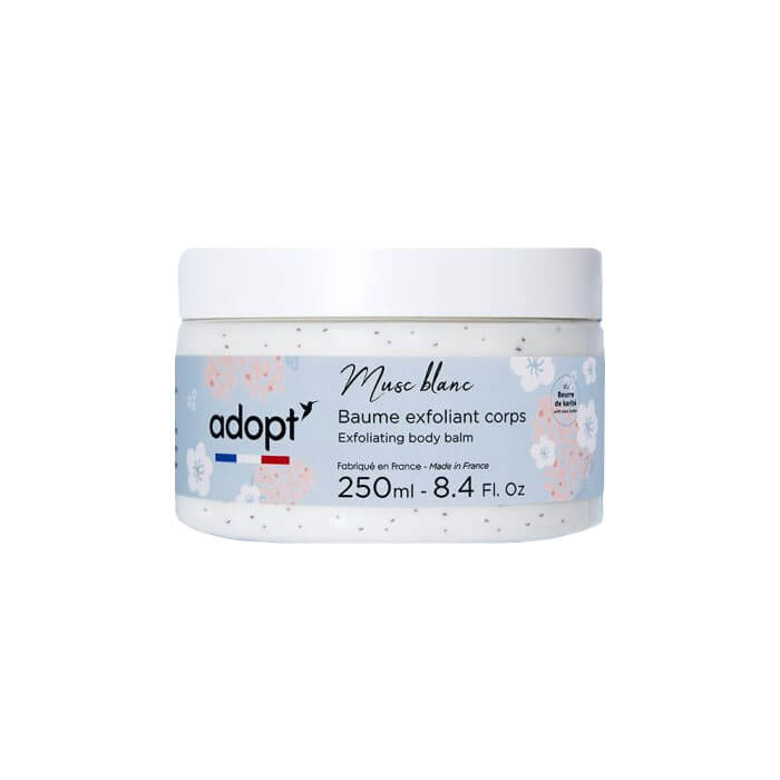 Exfoliating Body Balm Musc Blanc "White Musk" 250ml Adopt