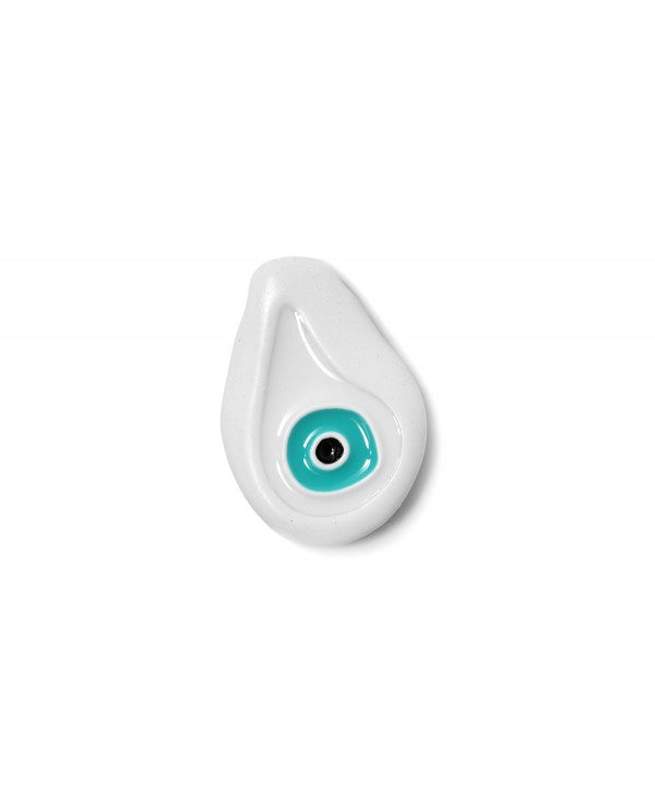 White TearDrop Eye Element