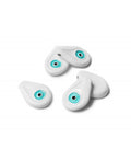 White TearDrop Eye Element