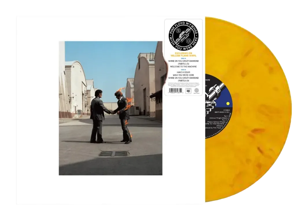 Pink Floyd - Wish You Were Here (50th Anniversary/ Yellow Flame Vinyl)