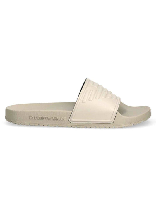 Emporio Armani Γυναικεία Παντόφλα σε Nude Χρώμα