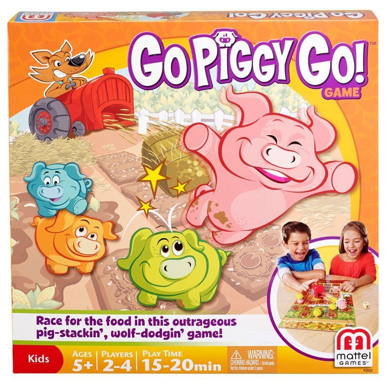 Mattel Επιτραπέζιο Παιδικό Go Piggy Go – Τα Γουρουνάκια Y2552