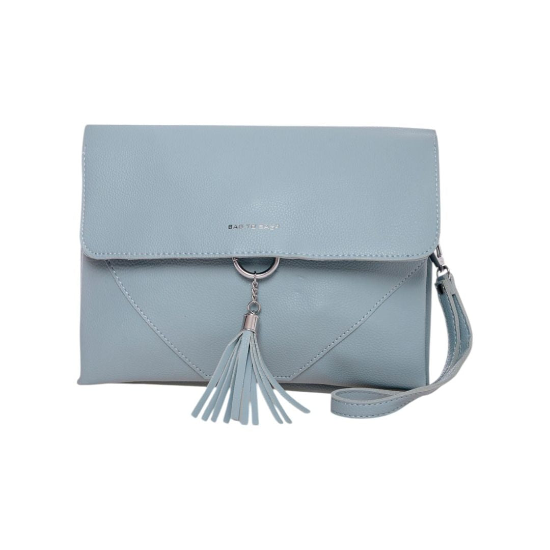 Bag to Bag | “Top-Handle & Crossbody Bag – Light Blue” | YM-0901LB-MC