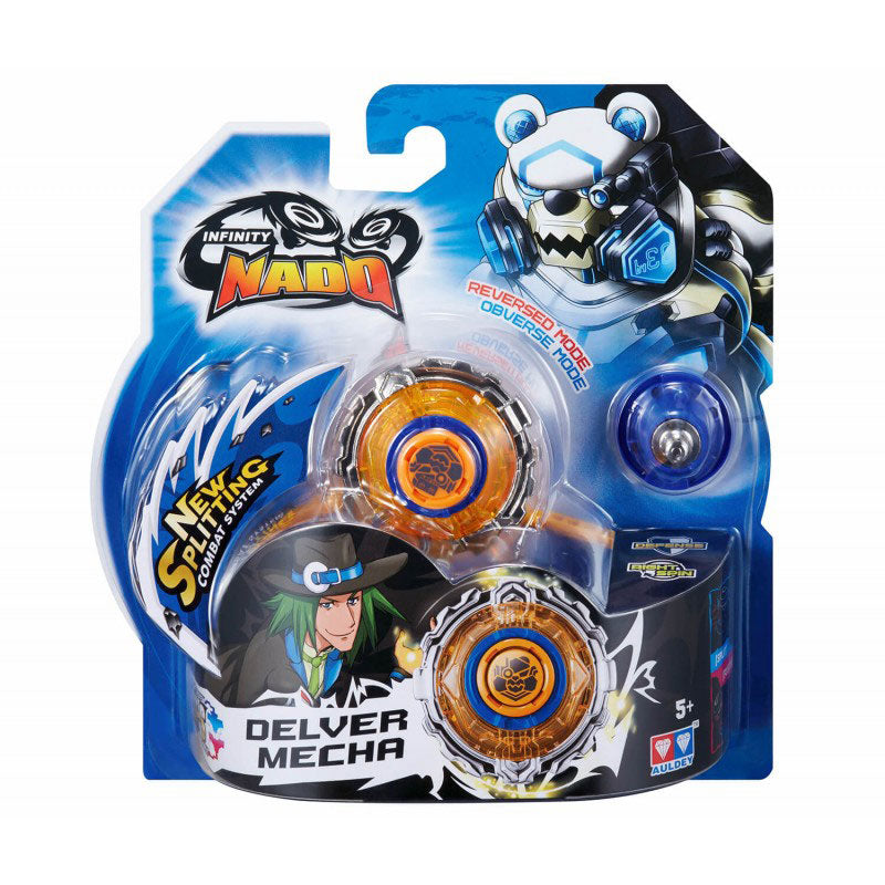 Auldey Toys Infinity Nado Standard Metal Series Accessories – Delver Mecha 624300 / YW624306