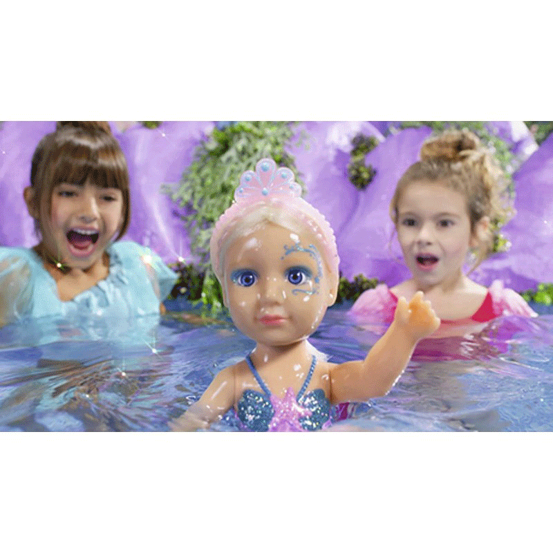 Baby Born Little Sister Γοργόνα Μικρή Αδελφή 46 Cm ZF829370