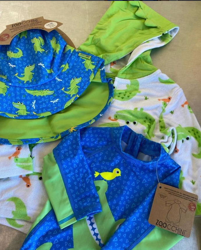 Zoocchini Cape Sunhat UPF50 Dinosaur ZOO15057