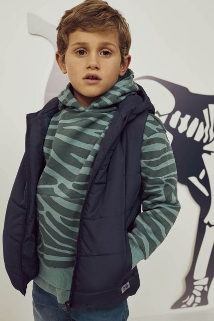 Zippy-kids αμάνικο μπουφάν αγόρι μπλε