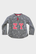 Zippy-kids μπλούζα fleece γκρι
