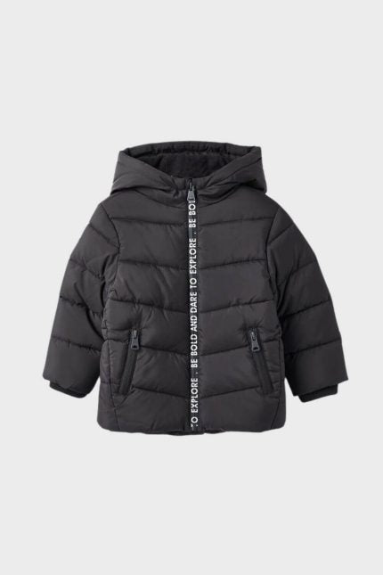 Zippy-kids μπουφάν ‘BE BOLD’ γκρι