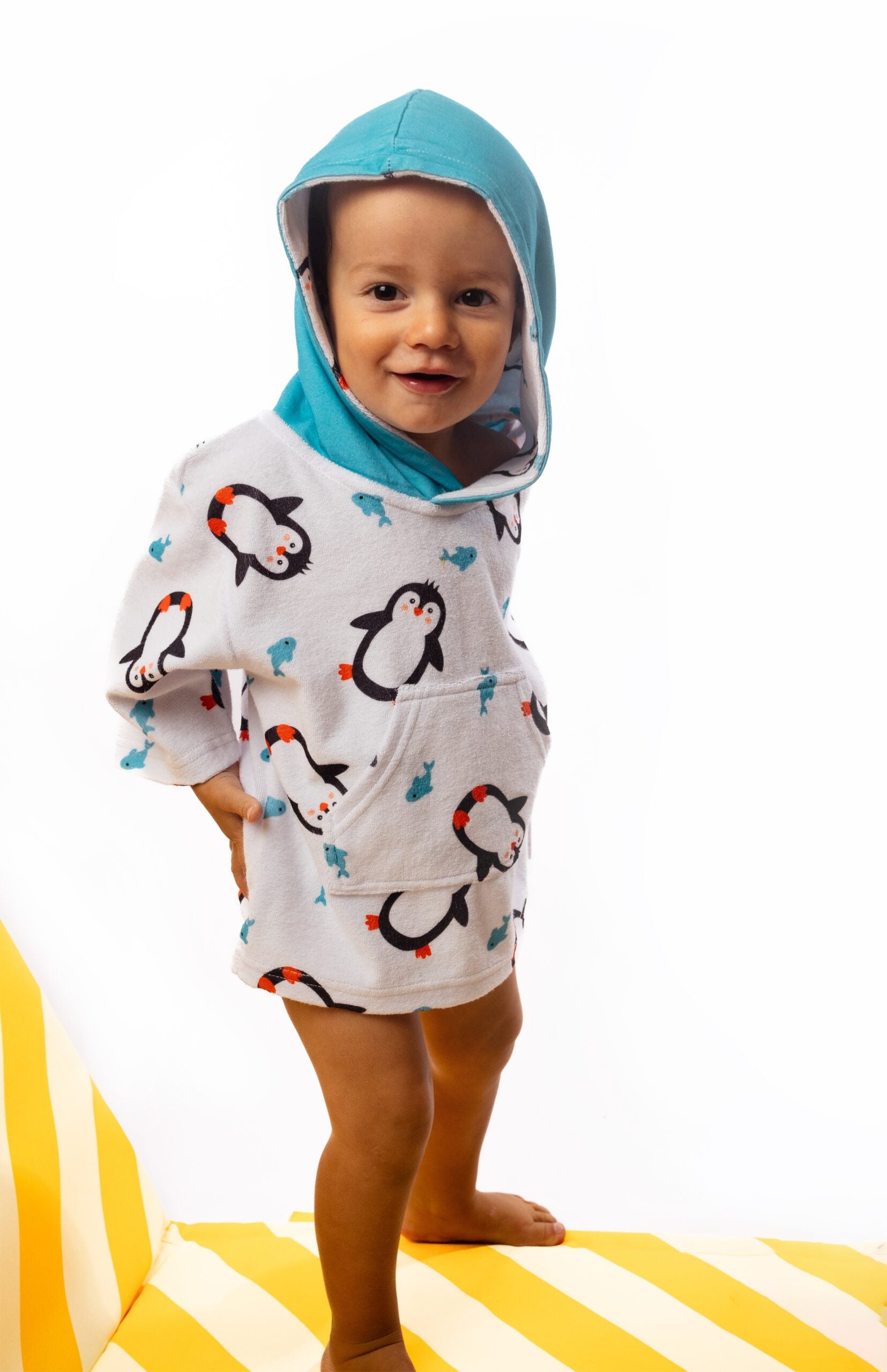 Zoocchini Swim Coverup UPF50+ Penguin 12-24 μηνών ZOO12313M/L