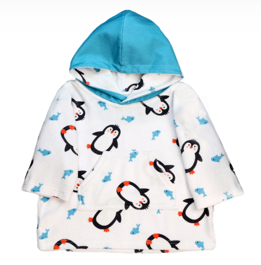 Zoocchini Swim Coverup UPF50+ Penguin 12-24 μηνών ZOO12313M/L