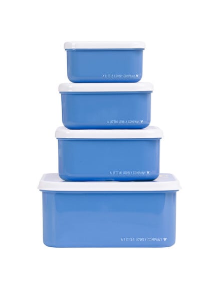 A little lovely company: Σετ 4 δοχεία φαγητού Lunch &amp; Snack Box -Pirates SBSEPI80