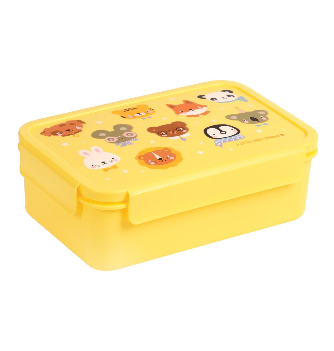 A little lovely company: Δοχείο φαγητού Bento με χωρίσματα- 1,2l- Animal Friends BBAFYE77