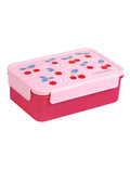 A little lovely company: Δοχείο φαγητού Bento με χωρίσματα- 1,2 L- Cherries BBCHPI78