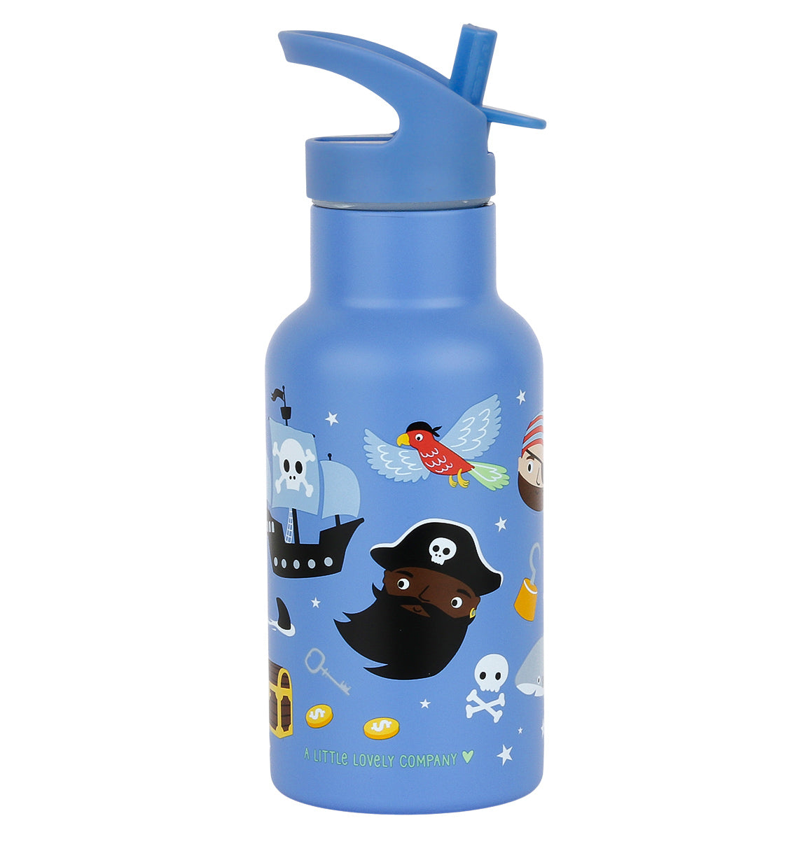A Little Lovely Company: Μπουκάλι με διπλό τοίχωμα από ανοξείδωτο ατσάλι 350ml - Pirates DBSSPI86