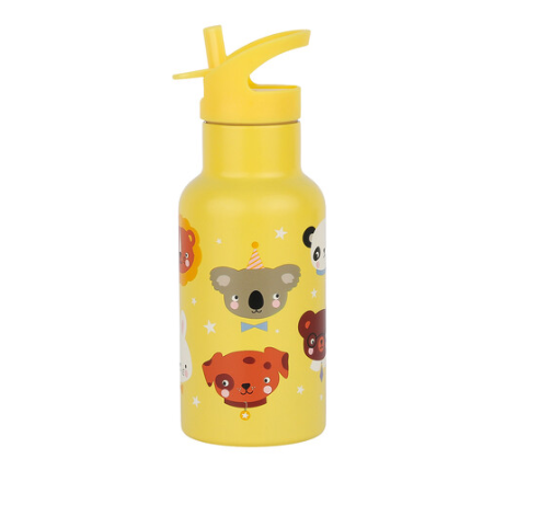 A Little Lovely Company: Μπουκάλι με διπλό τοίχωμα από ανοξείδωτο ατσάλι 350ml - Animal friends DBSSAF87