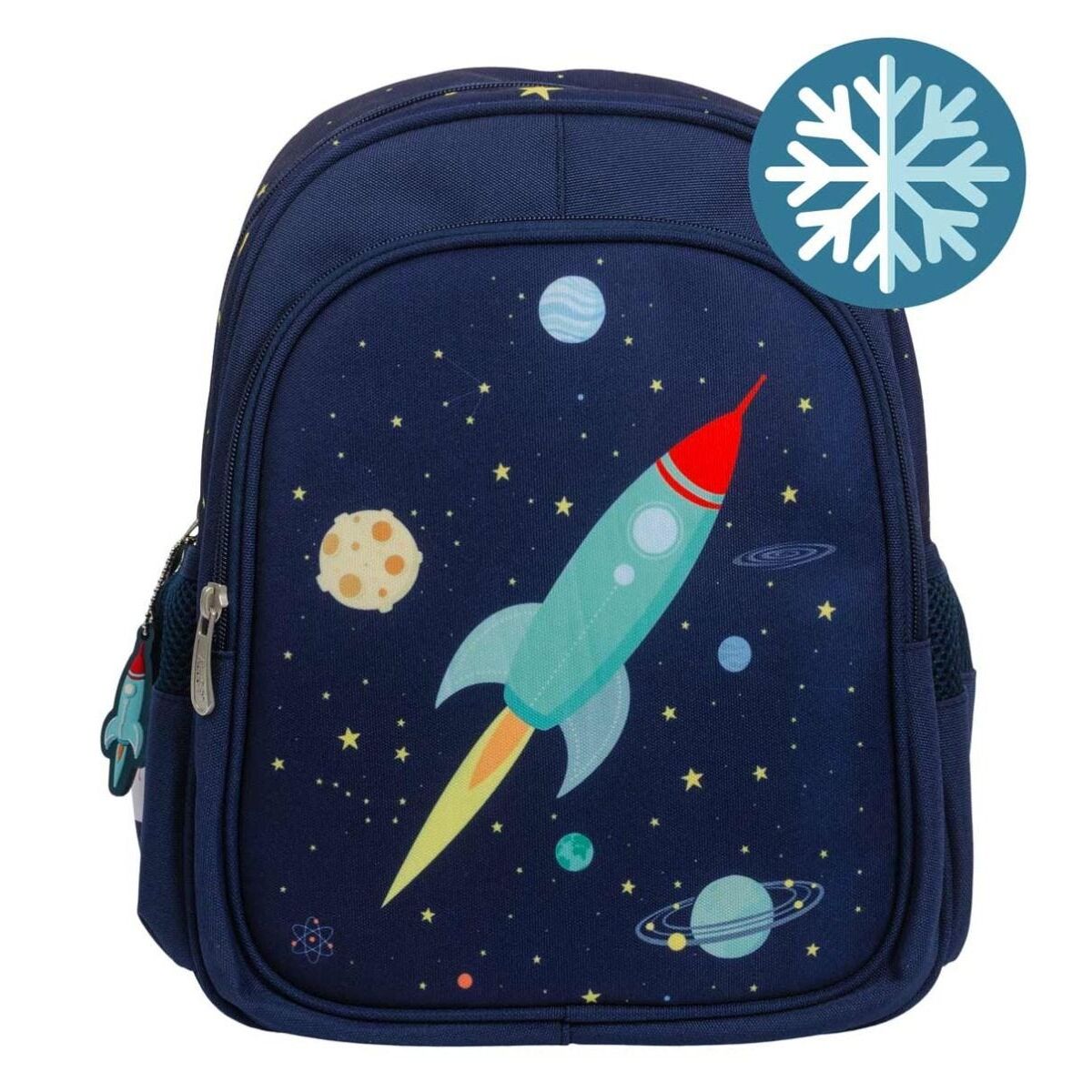 A little lovely company Τσάντα πλάτης με Ισοθερμική θήκη 27x32x19εκ. Space