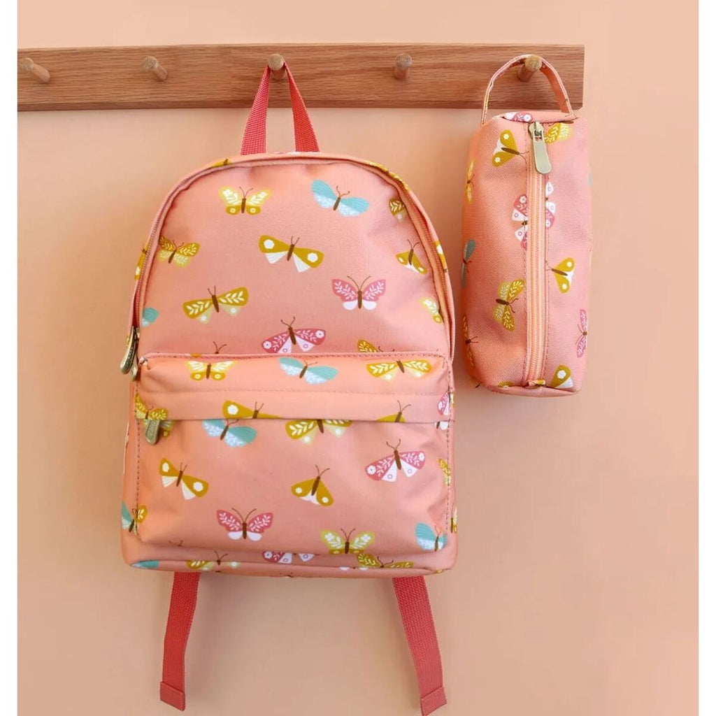 A little lovely company Τσάντα πλάτης με Ισοθερμική θήκη 27x32x19εκ. Butterflies BPBUPI52